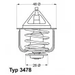WAHLER 3478.82D - Thermostat d'eau