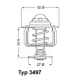 WAHLER 3497.88D - Thermostat d'eau