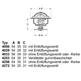 WAHLER 4033.82D - Thermostat d'eau