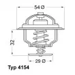 WAHLER 4154.82D - Thermostat d'eau