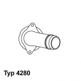 Thermostat d'eau WAHLER OEM 6052030075