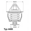 WAHLER 4480.82D - Thermostat d'eau