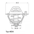 WAHLER 4634.76 - Thermostat d'eau