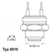 WAHLER 6010.85D - Interrupteur de température, ventilateur de radiateur