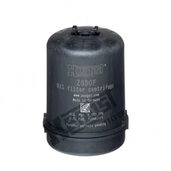 Filtre à huile HENGST FILTER Z830F pour VDL Futura FMD2-129 - 368cv