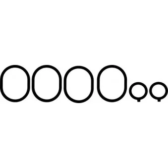 GLASER M38260-00 - Joint d'étanchéité, carter de collecteur d'admission