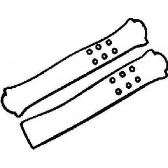 GLASER V37950-00 - Jeu de joints d'étanchéité, couvercle de culasse