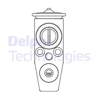 DELPHI CB1011V - Détendeur, climatisation