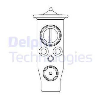 DELPHI CB1013V - Détendeur, climatisation