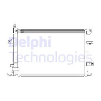 DELPHI CF20316 - Condenseur, climatisation