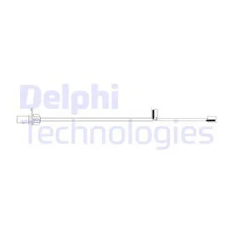DELPHI LZ0285 - Contact d'avertissement, usure des plaquettes de frein