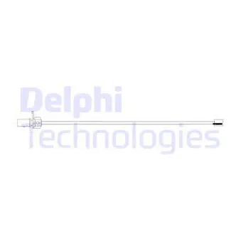 DELPHI LZ0292 - Contact d'avertissement, usure des plaquettes de frein