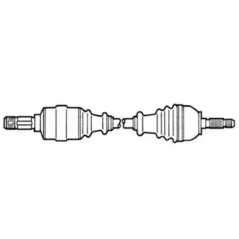 CEVAM 5569Z1 - Arbre de transmission