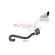 METZGER 2420071 - Durite de radiateur