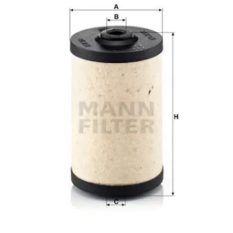 Filtre à carburant MANN-FILTER [BFU 700 x]