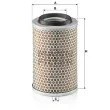 MANN-FILTER C 15 127/1 - Filtre à air
