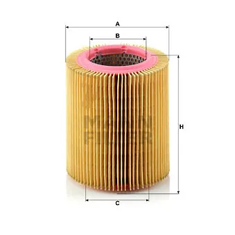MANN-FILTER C 1567 - Filtre à air
