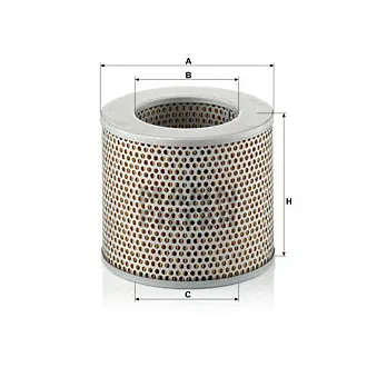 Filtre à air MANN-FILTER OEM 1415064