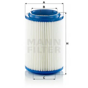 Filtre à air MANN-FILTER C 16 006 pour KIA K2900 2.9 D - 125cv