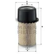 Filtre à air MANN-FILTER [C 16 190/3 x]