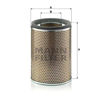 MANN-FILTER C 24 444/1 - Filtre à air