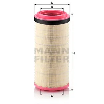 Filtre à air MANN-FILTER OEM H218PF1525010