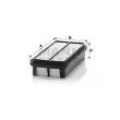 MANN-FILTER C 2524 - Filtre à air