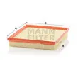 MANN-FILTER C 26 110/2 - Filtre à air