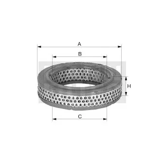 Filtre à air MANN-FILTER OEM 50273