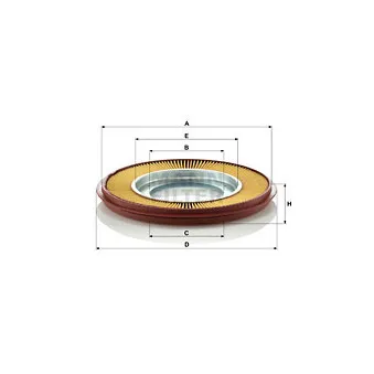 MANN-FILTER C 2826 - Filtre à air