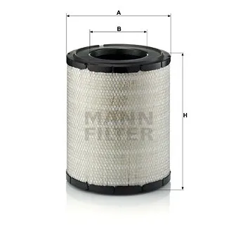 Filtre à air MANN-FILTER OEM 03600320