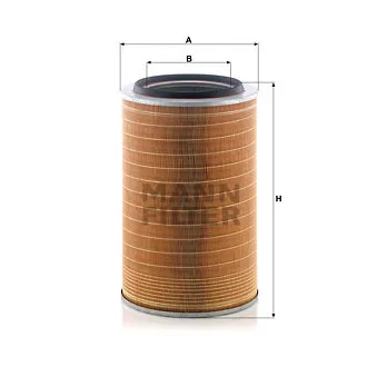 Filtre à air MANN-FILTER C 30 850/11 pour MAN F90 33,362 - 360cv