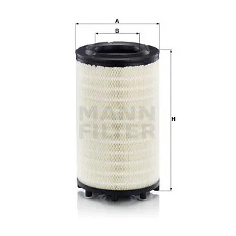 Filtre à air MANN-FILTER C 31 017 pour SCANIA P,G,R,T - series R 620 - 620cv