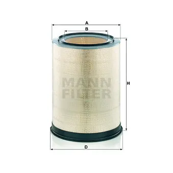 Filtre à air MANN-FILTER OEM 4031216