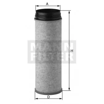 Filtre à air secondaire MANN-FILTER OEM 1109010297