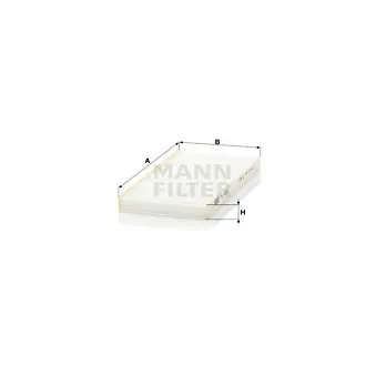 Filtre, air de l'habitacle MANN-FILTER OEM 971332E900