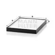 MANN-FILTER CU 2634 - Filtre, air de l'habitacle