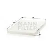 Filtre, air de l'habitacle MANN-FILTER [CU 3562]