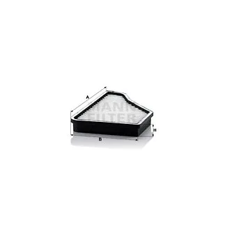 Filtre, air de l'habitacle MANN-FILTER OEM A1408350547