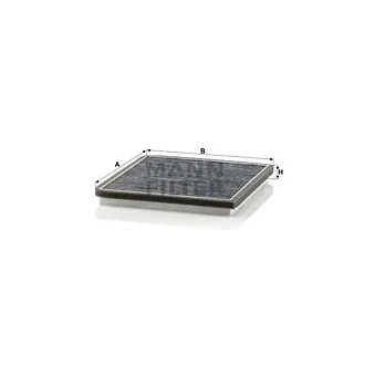 Filtre, air de l'habitacle MANN-FILTER OEM EC95215156