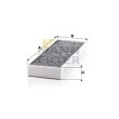 Filtre, air de l'habitacle MANN-FILTER [CUK 26 014-2]