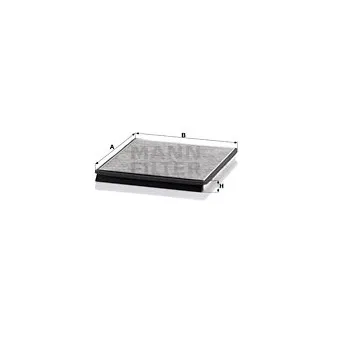 Filtre, air de l'habitacle MANN-FILTER OEM 7711228915