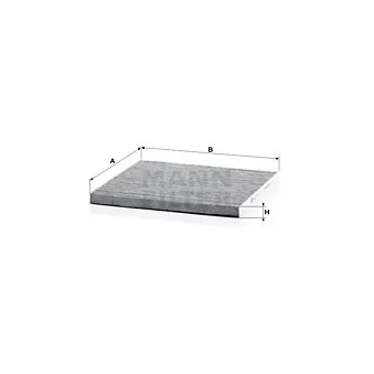 Filtre, air de l'habitacle MANN-FILTER OEM B7277JN00B
