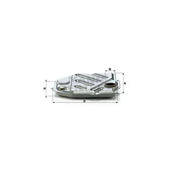 Filtre hydraulique, boîte automatique MANN-FILTER OEM V30-0454