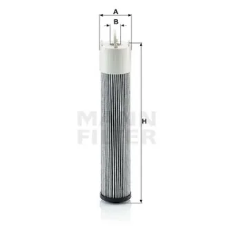 Filtre, système hydraulique de travail MANN-FILTER H 7010 pour FENDT VARIO 716 - 165cv