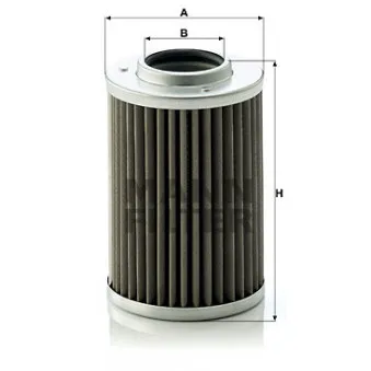 Filtre hydraulique, boîte automatique MANN-FILTER H 710/1 n pour MAN TGS 35,440 - 441cv