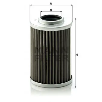 Filtre hydraulique, boîte automatique MANN-FILTER H 710/1 x pour SCANIA OMNICITY 230 - 230cv