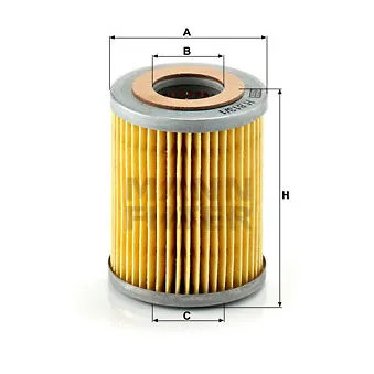 Filtre à huile MANN-FILTER OEM 7984322