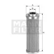 Filtre, système hydraulique de travail MANN-FILTER [HD 513/11]