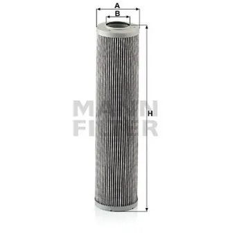 Filtre, système hydraulique de travail MANN-FILTER HD 863